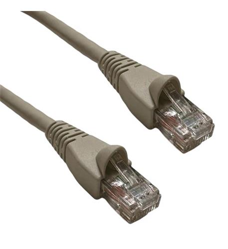 WAV-6E04UMGY-PC-02 CAT6 PATCH CORD BOOTED 2' GREY