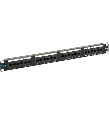 ICC-ICMPP02460 PATCH PANEL, CAT 6, 24-PORT, 1 RMS
