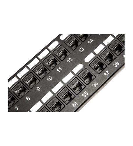 ICC-ICMPP48CP6 PATCH PANEL,CAT 6, FEED-THRU 48-P,2RMS - Image 3
