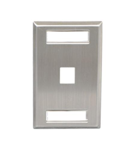 ICC-IC107S01SS FACEPLATE, ID, STAINLESS, 1-GANG,1-PORT
