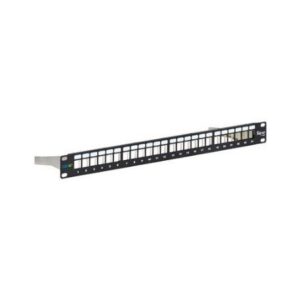ICC-IC107PPS6A PATCH PANEL,BLANK,CAT 6A FTP,24PORT,1RMS
