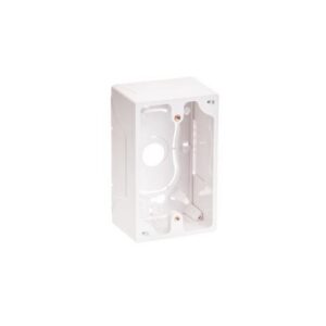 ICC-ICACSMBSWH JUNCTION BOX, 1-GANG, WHITE