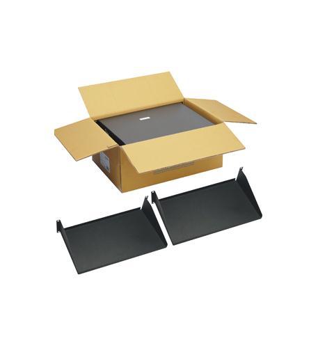 ICC-ICCMSRSFC1 RACK SHELF, 10in DEEP, 2 RMS, 2 PK