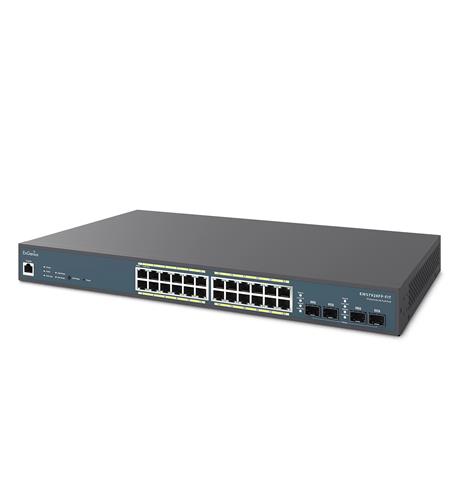 ENG-EWS7928FP-FIT 24-Port Gigabit PoE+ Switch with 410W Bu - Image 3