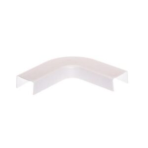 ICC-ICRW12EOWH FLAT ELBOW, 1 1/4in, WHITE, 10PK