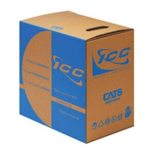 ICC-ICCABR6VWH CMR CAT6 UTP 500 MHz (NO SPLINE)