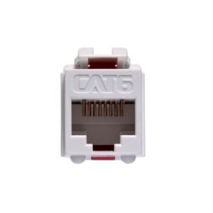 ICC-IC107L6CWH MODULE, CAT 6, EZ, 25 PK, WHITE