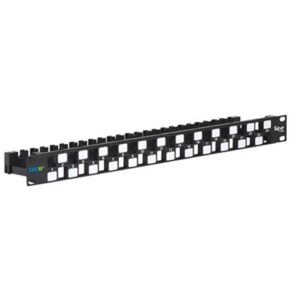 ICC-IC107PPU6A PATCH PANEL,BLANK,CAT 6A UTP,24PORT,1RMS