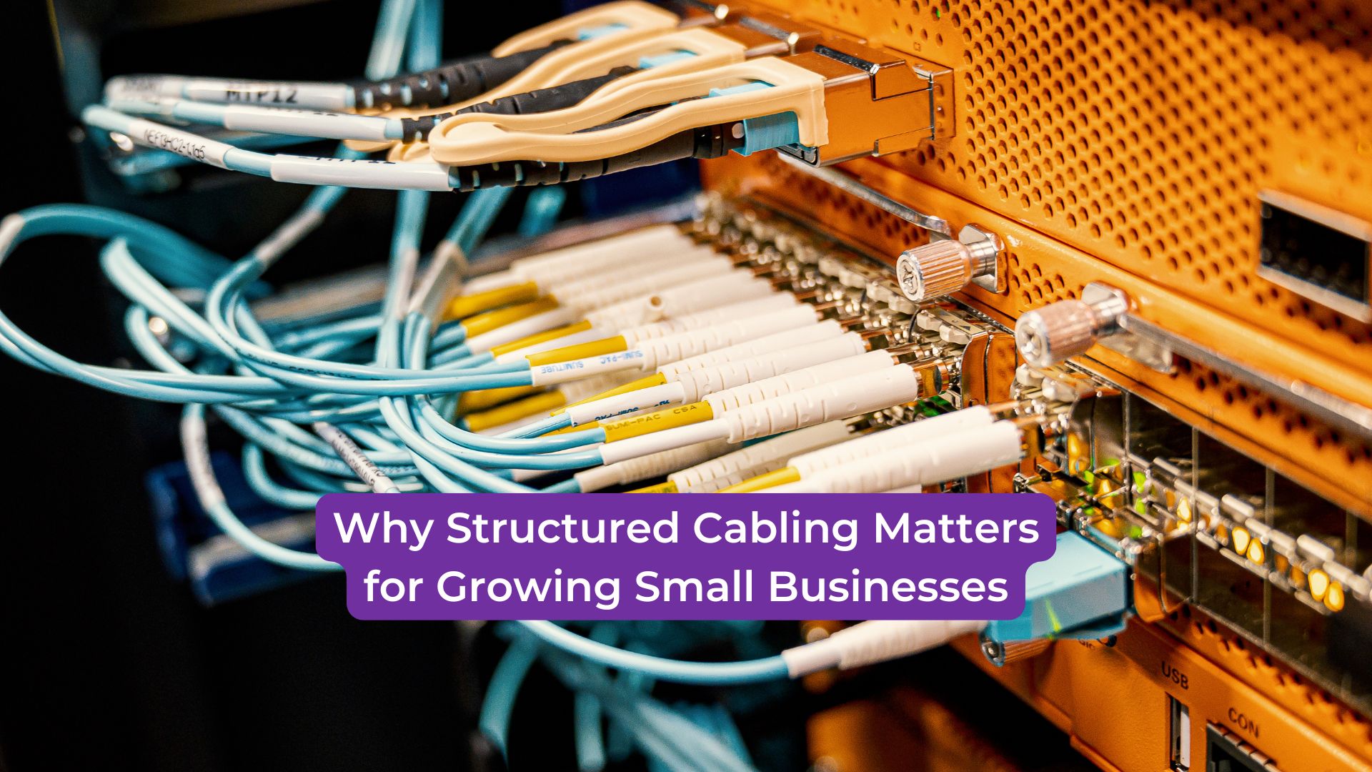 You are currently viewing Why Structured Cabling Matters for Growing Small Businesses