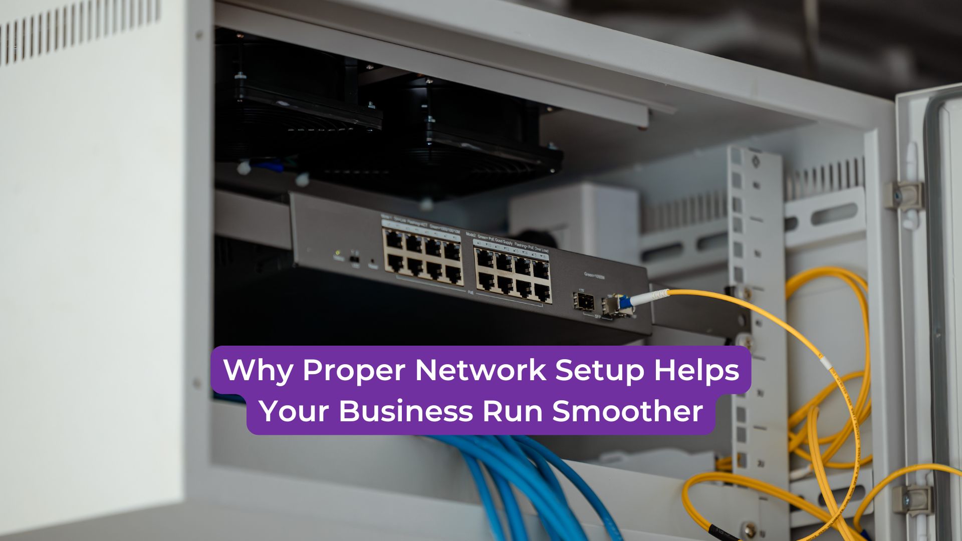 You are currently viewing Why Proper Network Setup Helps Your Business Run Smoother