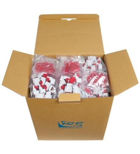 ICC-IC107L6RWH MODULE, CAT 6, EZ, 400 PK, No JackEZ, WH