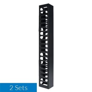 ICC-ICCMSC30BK VERT FGR DUCT FOR 7FT RACK, SIDE/CENTER