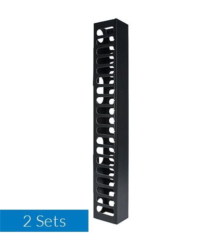 ICC-ICCMSC30BK VERT FGR DUCT FOR 7FT RACK, SIDE/CENTER