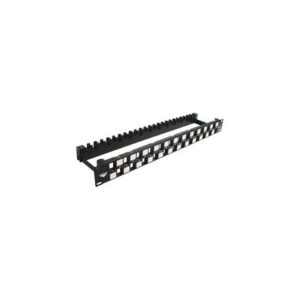 ICC-IC107PPU6A PATCH PANEL,BLANK,CAT 6A UTP,24PORT,1RMS