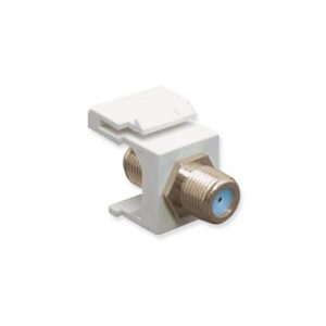 ICC-IC107B9FWH MODULE, F-TYPE, NICKEL PLATED, 3 GHZ, WH